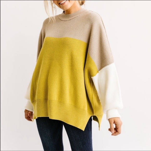Free People Easy Street Colorblock 